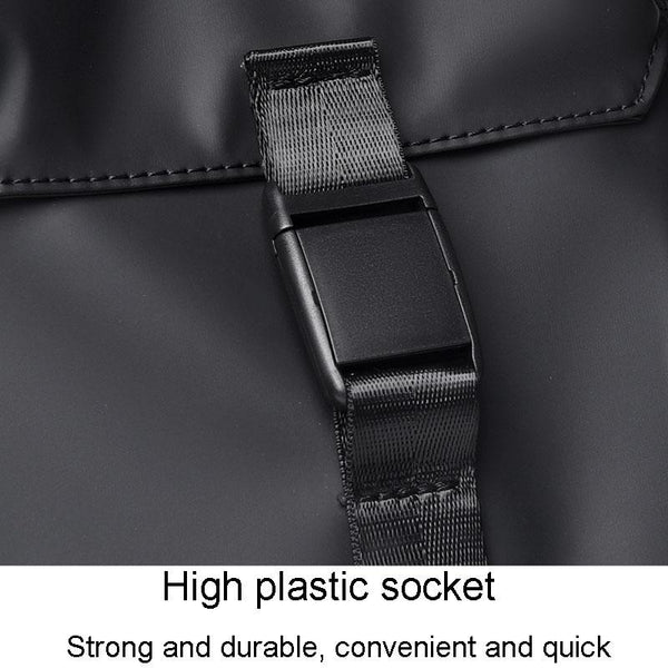 Large Capacity Waterproof Crossbody Chest Bag For Cycling & Sports Black Bags