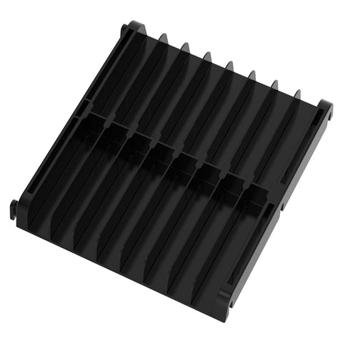 Desktop Cd Storage Stand Large Capacity Black Cd & Video Racks