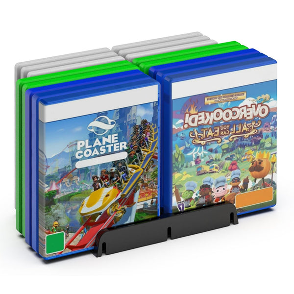 Desktop Cd Storage Stand Large Capacity Black Cd & Video Racks