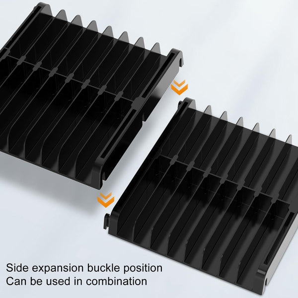 Desktop Cd Storage Stand Large Capacity Black Cd & Video Racks