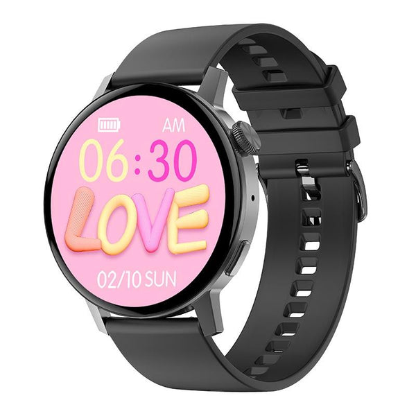 Veile Studios Mini Silicone Smart Watch With Colour Screen Dt3 Black Watches