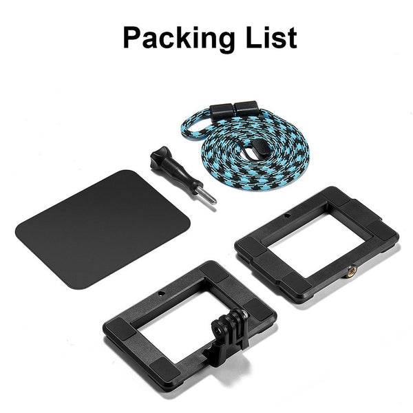 Lanyard For Outdoor Live Action Camera With Mag Netic Bracket Straps & Hand Grips