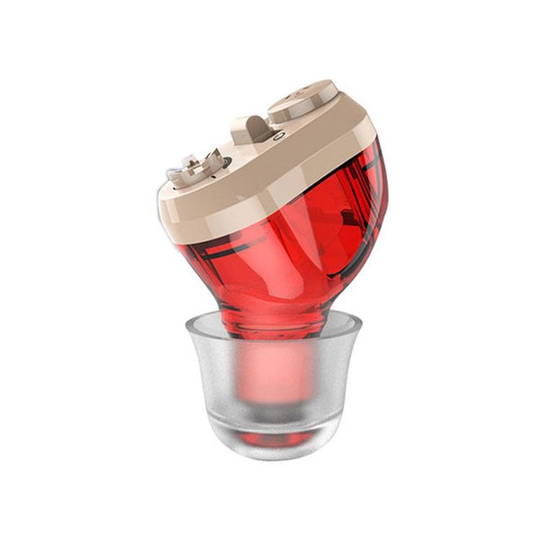 Compact Sound Amplifier For Seniors Enhance Hearing Red Amplifiers & Preamps