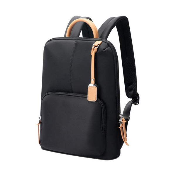 14 Inch Thin & Light Waterproof Business Backpack Black Backpacks