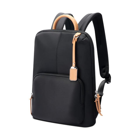 14 Inch Thin & Light Waterproof Business Backpack Black Backpacks