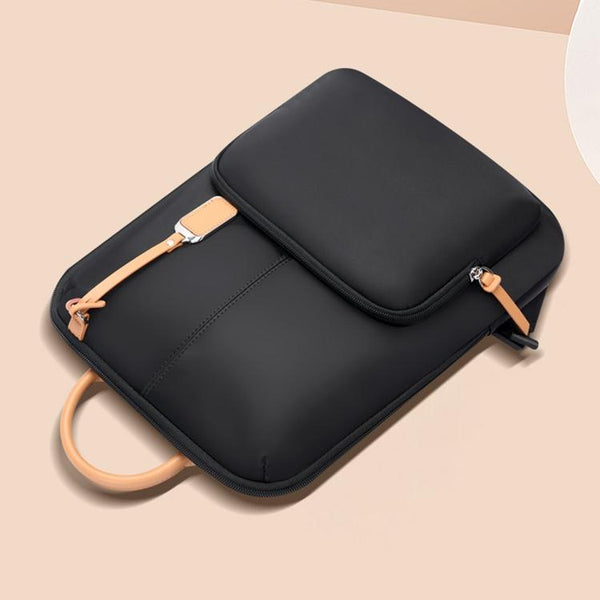 14 Inch Thin & Light Waterproof Business Backpack Black Backpacks