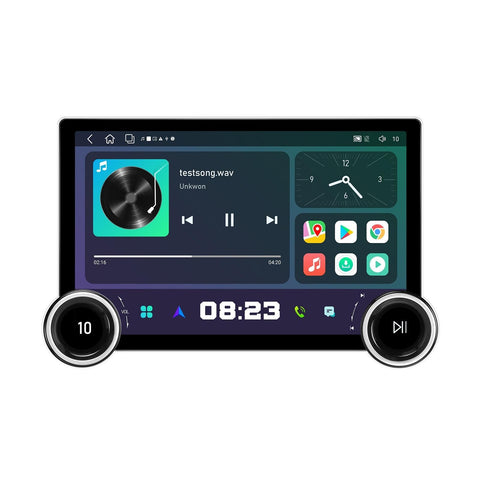 11.8 Inch Android Carplay Player 4 + 64G Dual Knob Reversing Image Car Audio In Dash Units