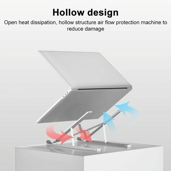 Lenovo Thinkplus Laptop Stand Silver Stands Holders & Car Mounts