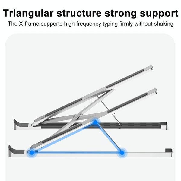 Lenovo Thinkplus Laptop Stand Silver Stands Holders & Car Mounts
