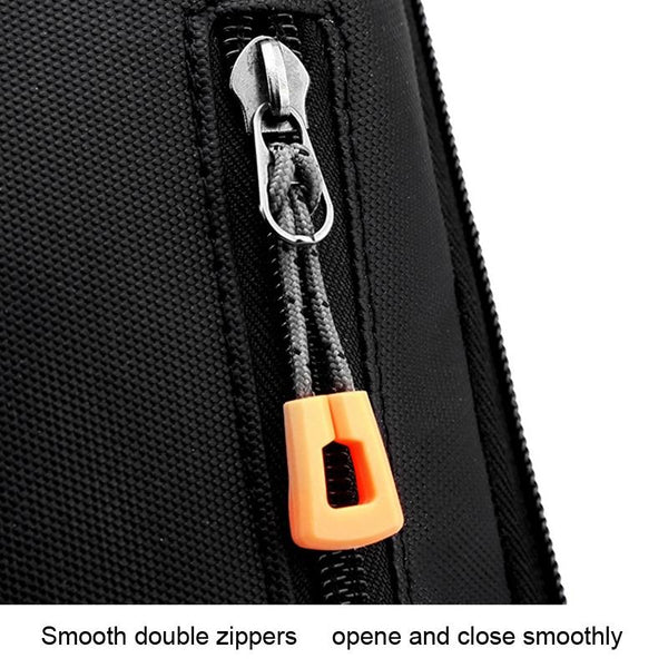 Waterproof Sports Chest Bag One Shoulder Diagonal Black Bags