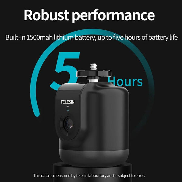 Intelligent 360 Degree Follow Gimbal Camera With Ai Face Recognition Black Other Camera & Photo Accs