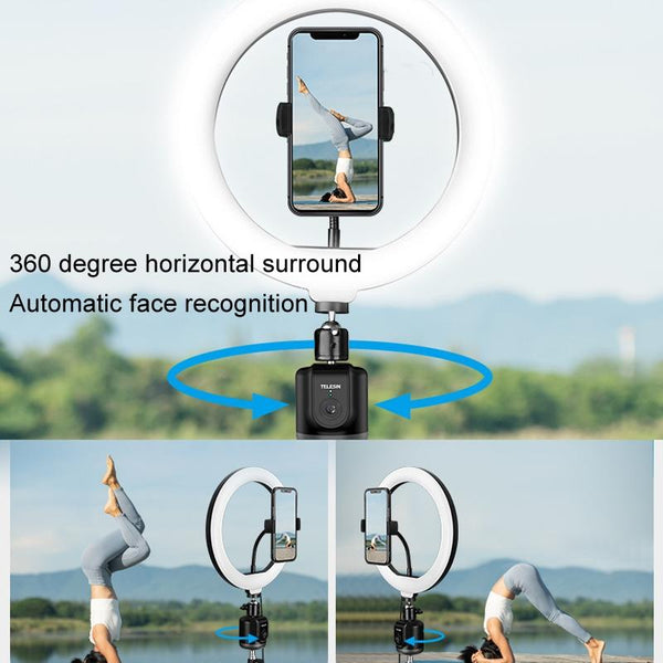Intelligent 360 Degree Follow Gimbal Camera With Ai Face Recognition Black Other Camera & Photo Accs