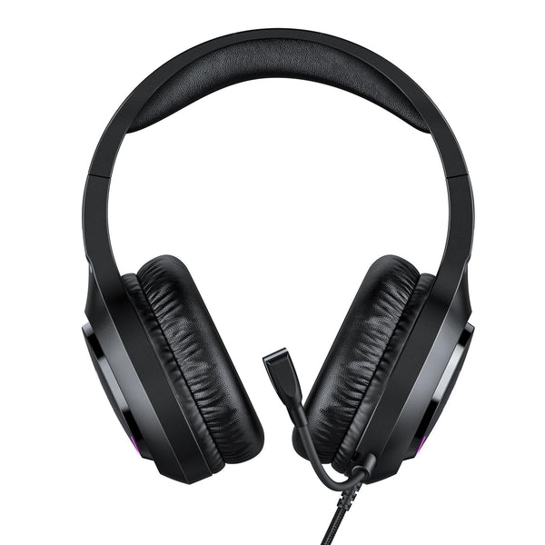 Rgb Gaming Headset With Mic 2.2M Cable Black Headsets