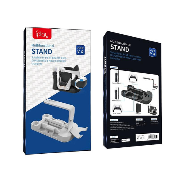 Multifunctional Ps5 / Move Vr Charging Stand White Chargers & Charging Docks