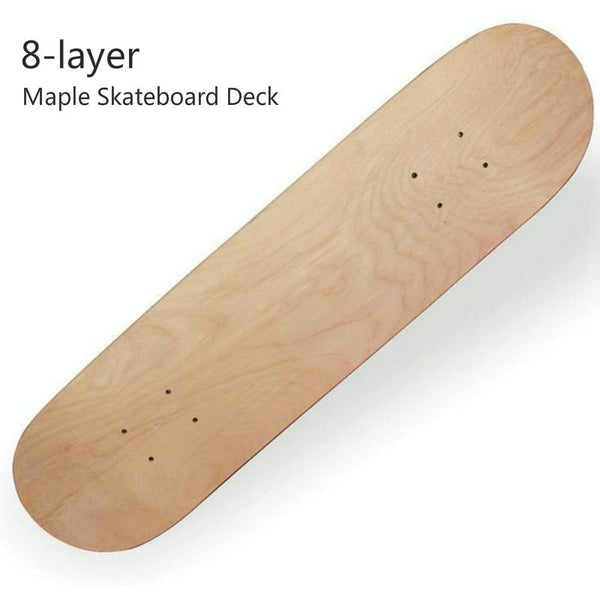 8 Layer Maple Double Raised Roughcast Skateboard With Four Wheels Skateboards