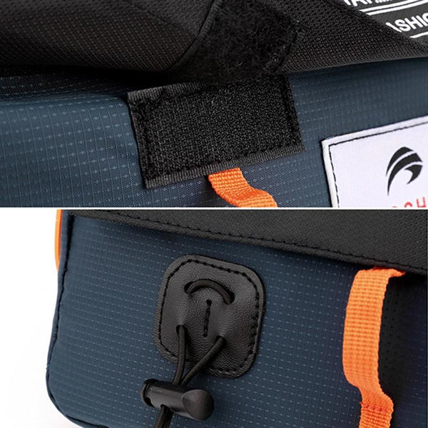 Waterproof Nylon Shoulder Bag For Men Outdoor Sports Leisure Gear Dark Blue Bags