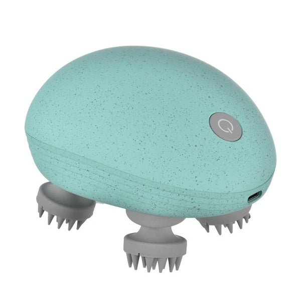 Compact Electric Head Massager Fits All Hair Types Blue Massagers