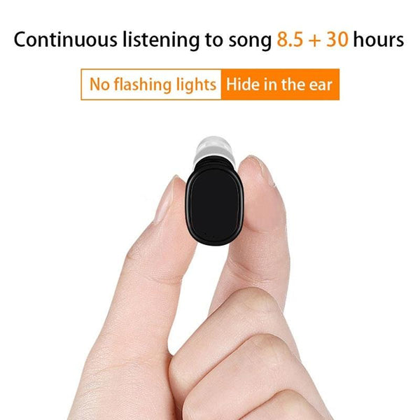 Magnetic Bluetooth Earbud For Iphone Lesiri X12 Black Earbuds