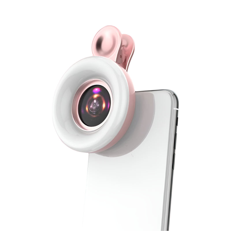 Selfie Light Macro Lens For Mobile Beauty Makeup Pink Other Makeup Tools & Accs.