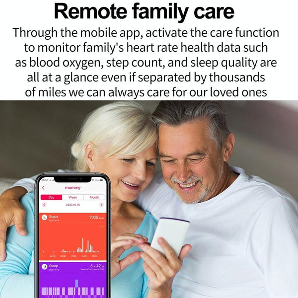 Uric Acid Blood Lipids And Heart Rate Tracker Black Smart Watches