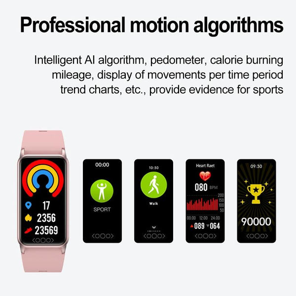 Uric Acid Blood Lipids And Heart Rate Tracker Black Smart Watches