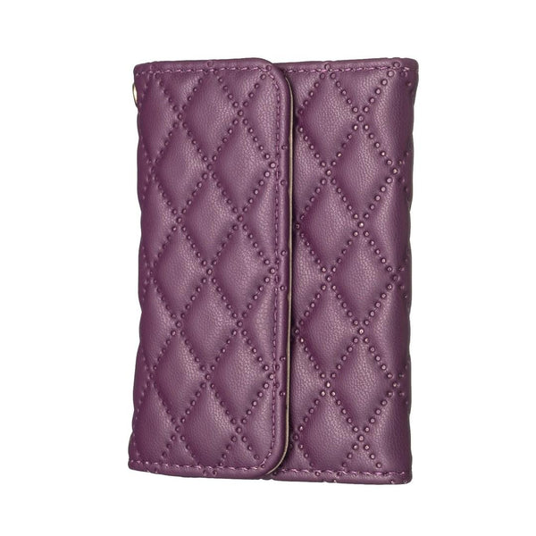 Horizontal Card Bag For Mobile Phones Sticker Dark Purple Cases Covers & Skins