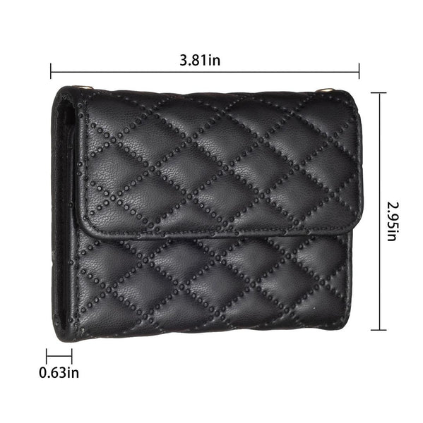 Horizontal Card Bag For Mobile Phones Sticker Dark Purple Cases Covers & Skins