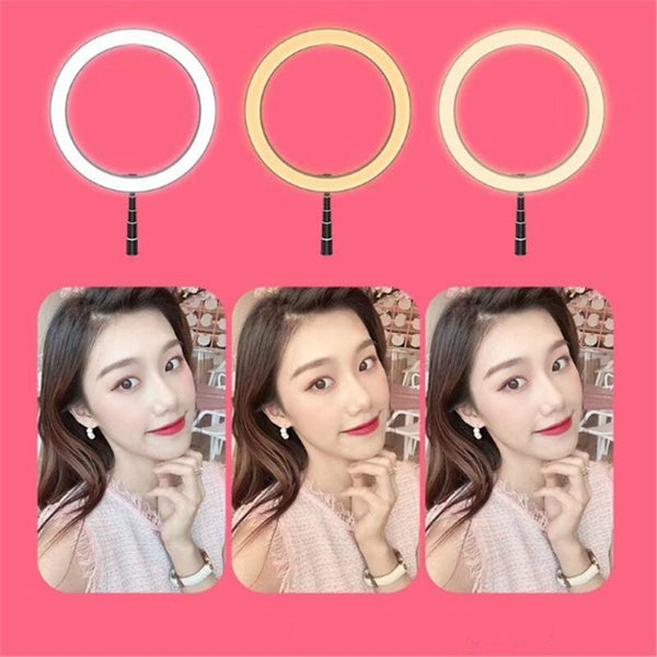 Professional Collapsible Led Ring Light For Mobile Phones And Cameras Selfie Lights