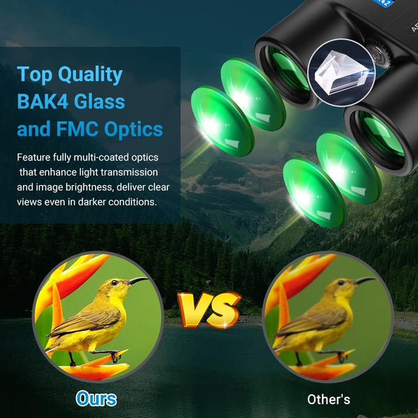 Autofocus 10X42 Binoculars Fixed Focus Black Binoculars & Monoculars