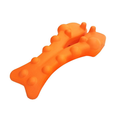 Orange Shiatsu Lumbar Massager Soothing Spine Cushion Massagers