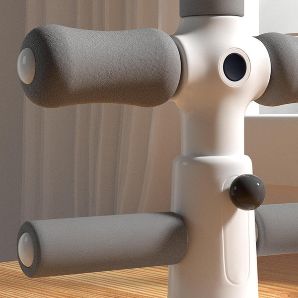 2 In 1 Sit Up Boxing Ball Stand With Punching Bag Gray / White Punching Bags