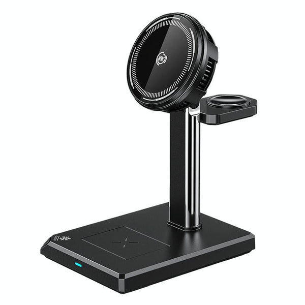 15W 4 In Magnetic Wireless Charger Stand Black Chargers & Cradles