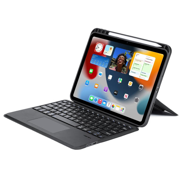 Black Magnetic Bluetooth Keyboard Tablet Case For Ipad 10Th Gen 10.9 2022 Keyboards