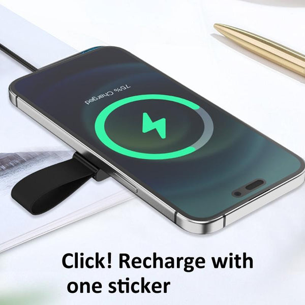 3 In 1 Magnetic Wireless Charger With Phone Ring Black Chargers & Cradles