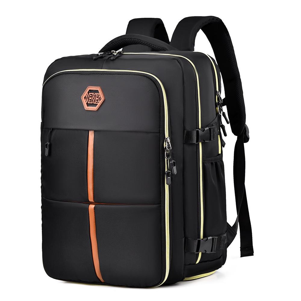 Large Capacity Travel Shoulder Bag For Students Black Bags