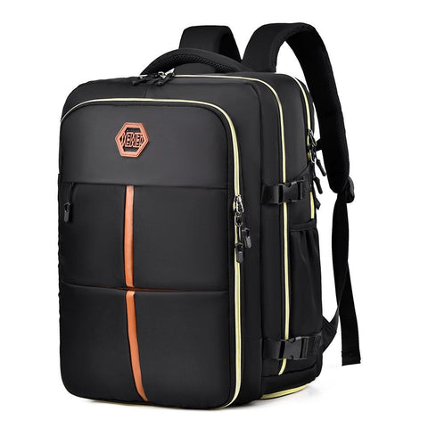 Large Capacity Travel Shoulder Bag For Students Black Bags