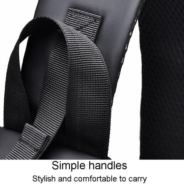 Versatile Crossbody Chest Bag For Casual Sports Use Black Bags