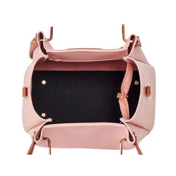 Versatile 4 In 1 Messenger Bag For Women Fashionable & Spacious White Women's Bags & Handbags