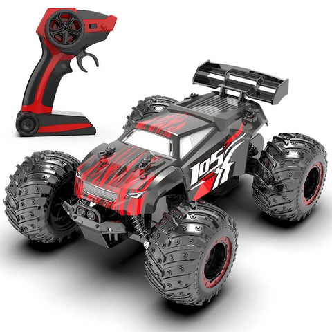 Off Road 2.4G Rc Electric Climbing Vehicle Black Red Remote Controlled Toys