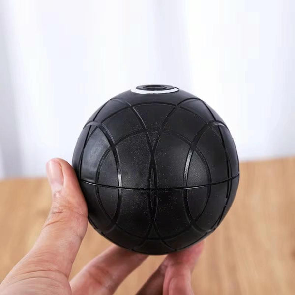 Rechargeable 3D Vibrating Massage Ball For Muscle Relaxation And Fitness Black Massagers