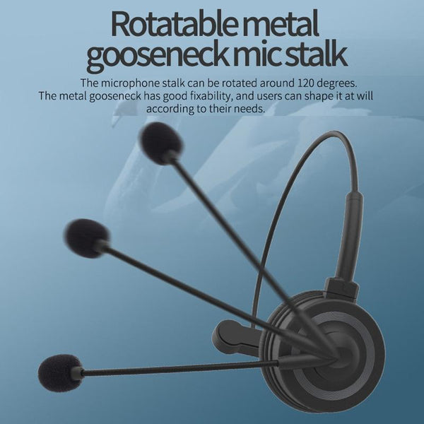 Unilateral Bluetooth Business Headset Black Headsets