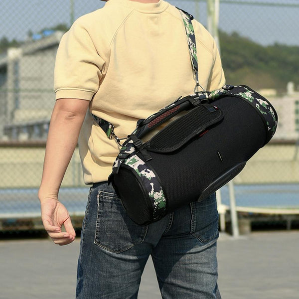 Jbl Boombox Bluetooth Speaker Storage Bag With Single Shoulder Strap And Phone Pocket Camouflage Cases Covers & Skins