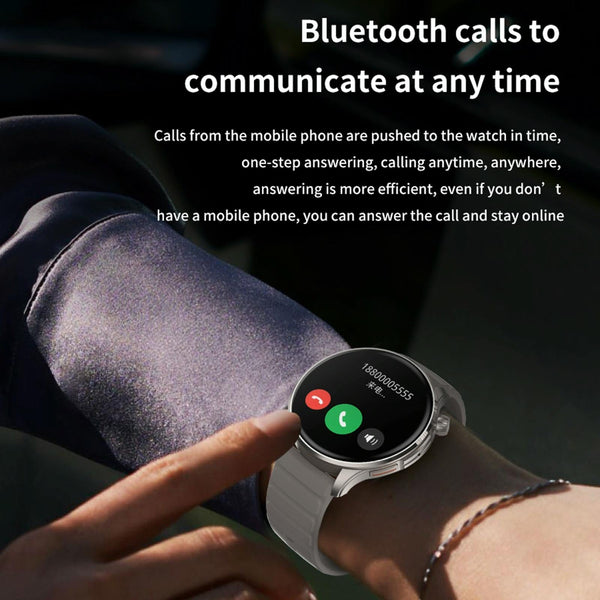 1.43 Inch Bt5.1 Smart Sport Watch With Health Monitoring Pink Smart Watches