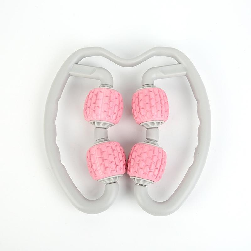 Soft Ring Leg Muscle Massage Roller Pink Massagers