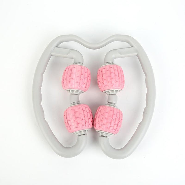 Soft Ring Leg Muscle Massage Roller Pink Massagers
