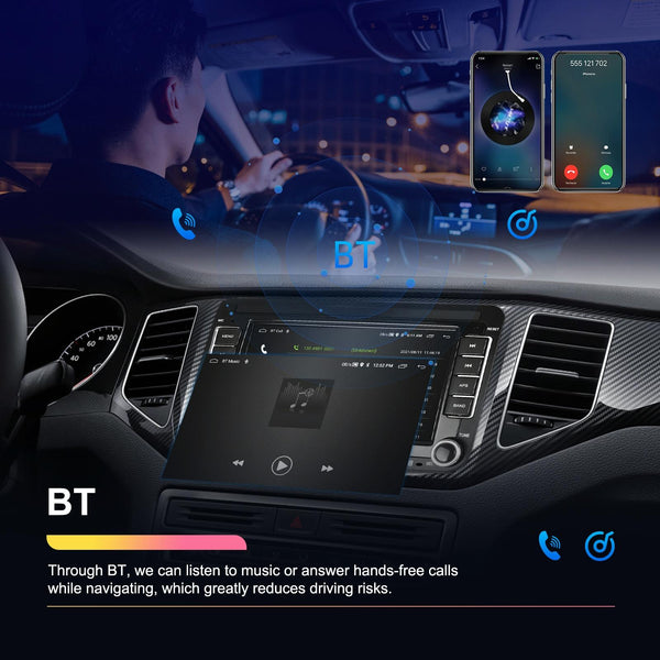Android Carplay Navigation For Vw / Skoda 1 + 32G Screen Reversing Camera Other Car Audio