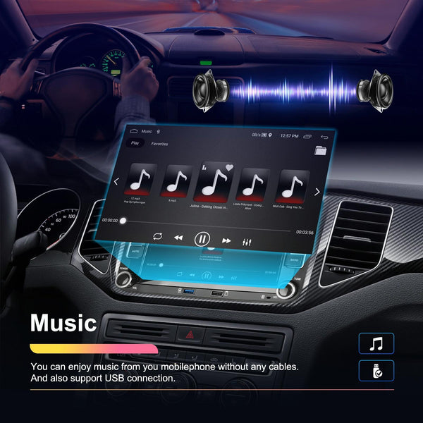 Android Carplay Navigation For Vw / Skoda 1 + 32G Screen Reversing Camera Other Car Audio