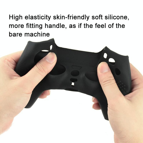 Black Polka Dot Silicone Joystick Cover For Ps5 Controller Other Video Game Accessories