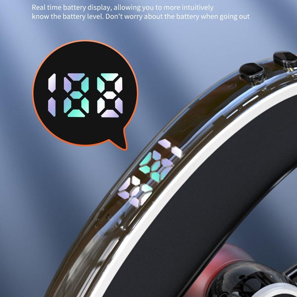 Universal Bluetooth Earphone Single Rotating Black / White Earbuds