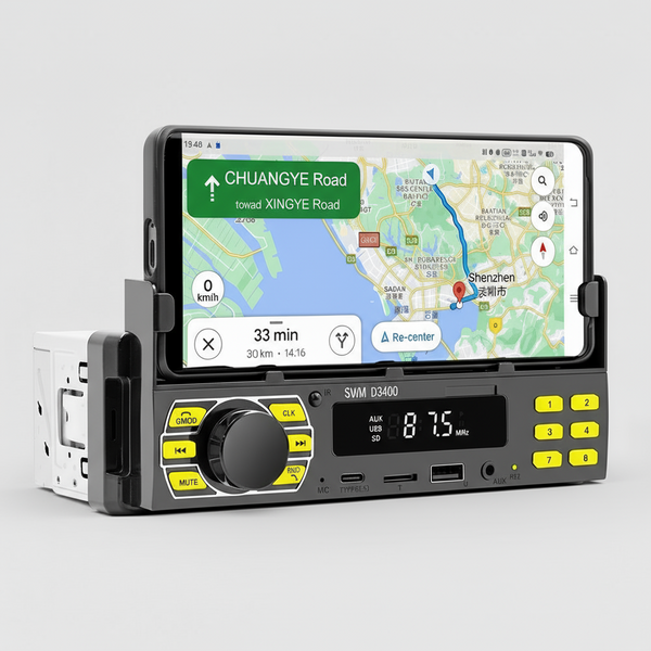 Smart Voice Assistant Car Mp3 Player Fm Support Ipods & Mp3 Players